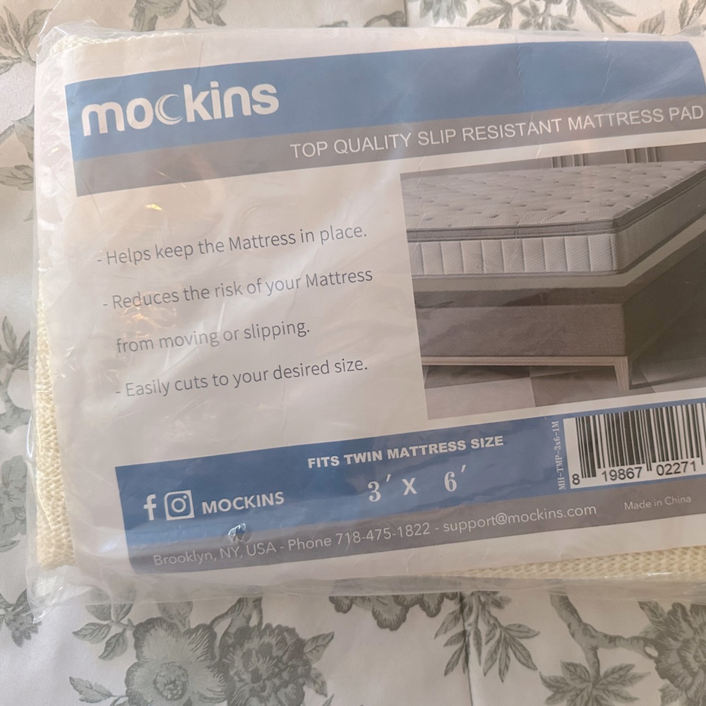 New Non Slip Mattress Pad
